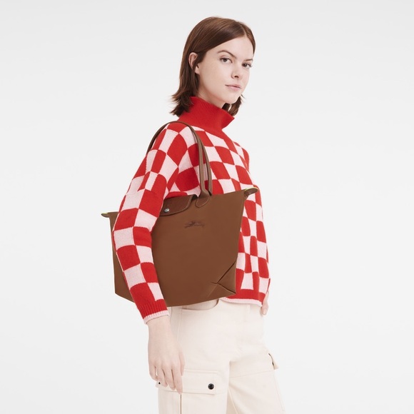 Medium longchamp in cognac. - Picture 2 of 6